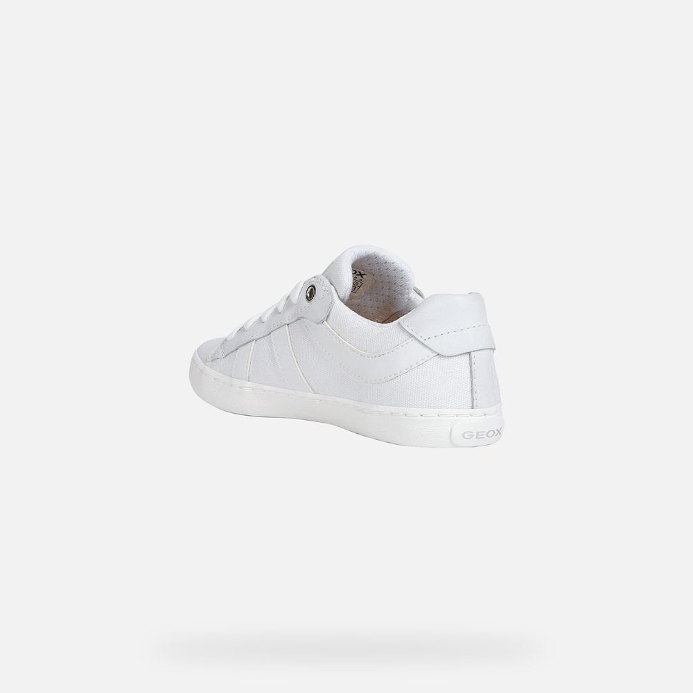 Tenis Geox Menina Branco - Kilwi - FTEGB8635